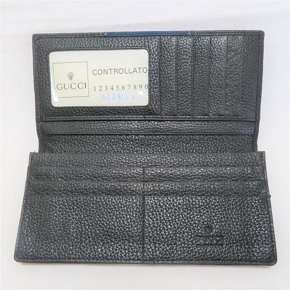 Authentic Vintage Gucci Leather Long Wallet - Picture 3 of 16